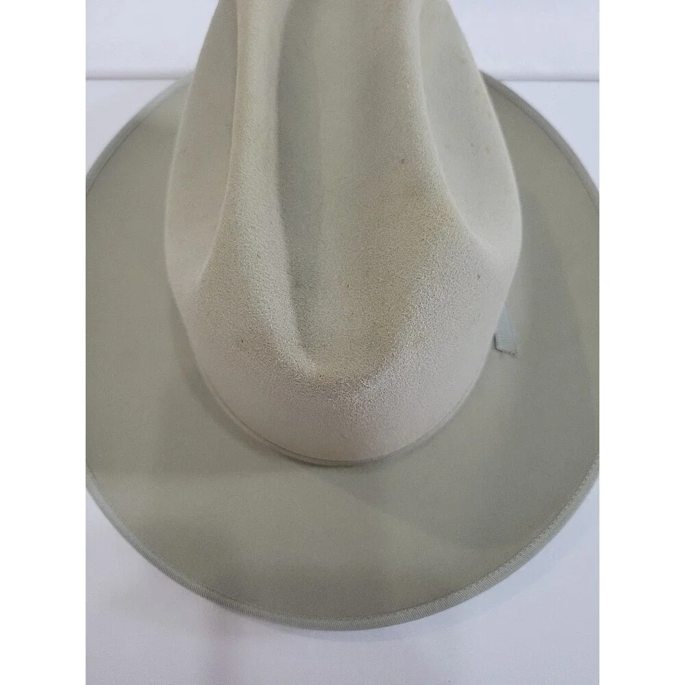 Vtg 1960s Stetson Open Road 3X Beaver Hat Size 7 LO Houston Texas + Dobbs Box